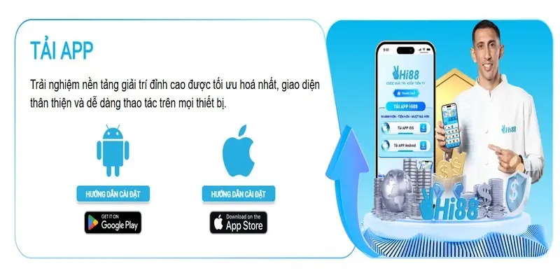 Hi88 tải app thành công nhận liền quà tặng