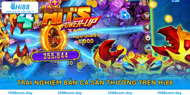 Trải nghiệm chơi bắn cá đổi thưởng trên nền tảng Hi88